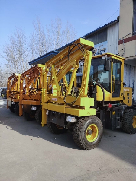 公路護欄打樁機